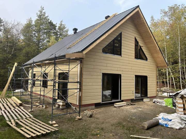 Construction maison boréal Québec